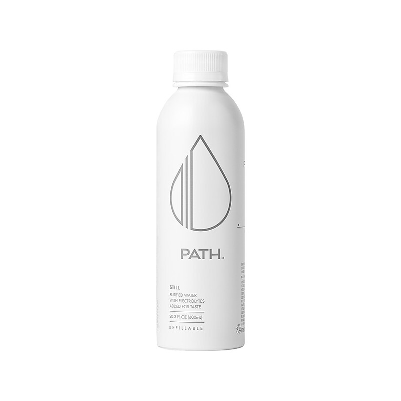 PATH Purified Water, 20.3 oz., 12 Bottles/Carton (FG-1002) image 1