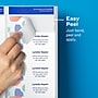 Avery Easy Peel Inkjet Address Labels, 1-1/3" x 4", Clear, 140 Labels/Pack (18662)~#|#~8DD8B08A-6423-49E2-BE5B4E2074A5490A_sc7