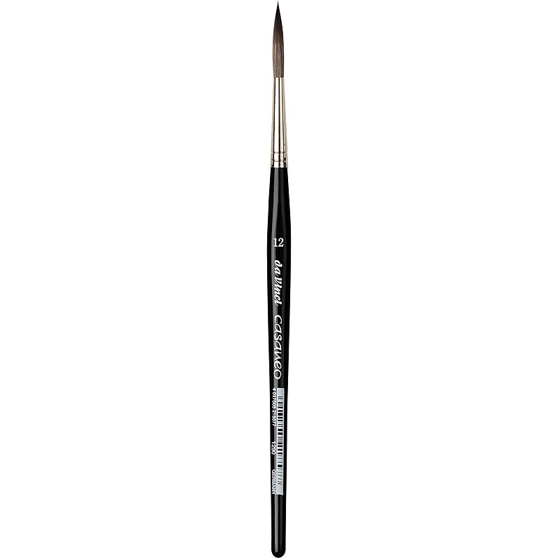 da Vinci CASANEO Watercolor & Acrylic Extra Soft Synthetic Bristle Rigger, Liner Brush (DVXVA129012) image 1