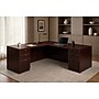 Boss Office Products 66" L-Shaped Desk with 2 File Pedestals, Mahogany (GROUPA21-M)~#|#~8DE3AD54-6AE1-4C1E-BCC7FF4B3370024A_sc7