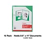 Staples 2-Pocket Presentation Folders with Fasteners, Green, 10/Pack (13388-US)~#|#~8DE62589-8ACF-4BFD-B8059DCB4158C741_sc7