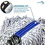 BISON LIFE Kleen Handler Blend String Finishing Wet Mop Head, White/Blue, 24/Pack (BPKH-ES-NMFM-1WBL-24)~#|#~8DE8E0BC-1B66-4E27-BBA5D35849E98AC6_sc7