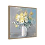 Amanti Art Touch of Spring I White Vase, Canvas, 22" x 22" (A42675516167)~#|#~8DEA959F-F8DB-43A5-8E9F1C85B04C45B8_sc7