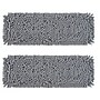 True & Tidy Reusable Chenille 15" Dry Mop Pads, Gray, 2/Pack (MP-180)~#|#~8DEABF32-C8EF-4552-BF1B0E1DBB36D6AB_sc7