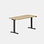 Branch Duo 58"W Electric Adjustable Standing Desk, Woodgrain/Charcoal (10-10-09-12)~#|#~8DEFFEA7-FC3A-41CD-8C095291330856F2_sc7