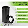 Alpine Industries Stainless Steel Trash Can, 27 Gallon, Black (ALP475-27-BLK)~#|#~8DF1E879-AA0F-4BAC-BC05B6376B968424_sc7