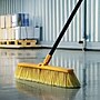 BISON LIFE Multi Surface Indoor/Outdoor 13"  Polypropylene Bristle Flagged Angled Broom, Yellow, 6/Pack (BPHD-ANBR-PP-Y-6)~#|#~8DF9B824-A586-4B82-BA57F8F396390973_sc7