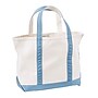 L.L.Bean Boat and Tote Medium Canvas Tote Bag, Slate (1000199494)~#|#~8E0006B3-58DD-465A-873E7786D5F2A818_sc7