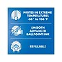Pilot Acroball PureWhite Retractable Ballpoint Pen, Fine Point, 0.7mm, Black Ink, 3/Pack (AWBC3BLKFSLV)~#|#~8E02348A-A6FC-4F4F-8141AAA79D2BEF77_sc7