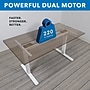 Mount-It! Ultimate Dual Motor 55"W Electric Rectangular Adjustable Standing Desk, Adrift/White (MI-18076)~#|#~8E05C509-5B85-4ECD-80576F5224A8DCEB_sc7