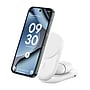 Belkin UltraCharge 2-in-1 Foldable Magnetic Charger with Qi2, 25W, White (WIZ039ttWH)~#|#~8E0907FE-6EFB-48ED-A5BD1986AE077E26_sc7