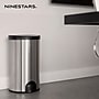Nine Stars Stainless Steel Toe Tap Sensor Trash Can, 13.2 Gallon, Silver (TTT-50-19)~#|#~8E092F80-FBEF-4CD1-A182AEAFDB90F546_sc7