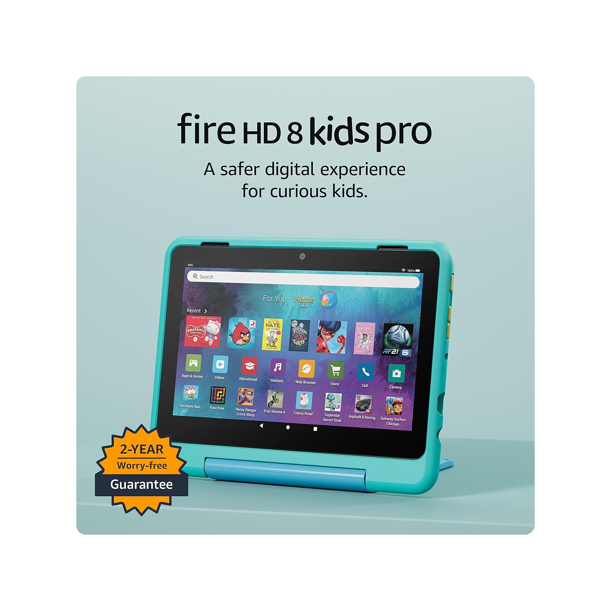 Amazon Fire HD 8″ Kids Pro Tablet, Discovery (B0D1DCXYTJ) Sansujyuku sansujyuku.com