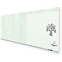 MooreCo Rapport Commercial Series Glass Dry Erase Board, 4'H x 12'W (GWA412-GLOSSWHITE)~#|#~8E0C820C-4AFE-44A5-904436AF43C0193E_sc7