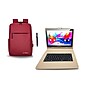 Linsay F10 Series 10.1" Tablet, Wi-Fi, Octa Core, 256GB eMMC, Android 15, with Brown Cloth Keyboard Case, Backpack, & Stylus Pen~#|#~8E0F3F0B-D36F-49C8-9BF54CC4D5764BB9_sc7