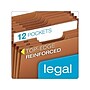 Pendaflex Heavy Duty Reinforced Paper Stock Accordion File, Monthly Index, 12-Pocket, Legal Size, Brown, 1/Each (R219MHD)~#|#~8E11C788-6A53-4B8E-8642247C2B8ACE5F_sc7
