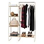 Iris 12.38" x 10.5" Garment Rack, White Metal (596276) ~#|#~8E17141B-8A06-41DA-804CA957381DB839_sc7