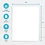 PrintWorks 67 lb. Cardstock Paper, 8.5" x 11", White, 100 Sheets/Pack (00540)~#|#~8E18B987-5E74-4015-A4A4FEAC409A0B24_sc7