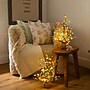 Nearly Natural 18-in Pre-Lit Artificial Easter Egg Twig Tree with 30 LED Lights in Burlap Wrapped Base - Set of 2 (T5467)~#|#~8E1AEB1A-B6CA-45F6-BC058A658D82F9C3_sc7