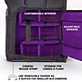 USA GEAR S Series DSLR Camera Backpack with Laptop Compartment, Black and Purple (GRSLS17100PREW)~#|#~8E1C879D-122F-469F-96D4955ECC5049B9_sc7