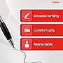 Staples® Retractable Ballpoint Pens, Fine Point, 0.7mm, Black Ink, Dozen (50786-CC)~#|#~8E1CD439-D86C-47BC-A2906852FD759B25_sc7