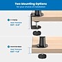 Mount-It! Full Motion Microphone Boom Arm for 3/8" & 5/8" Mic Mounts, Holds up to 2.2 lbs., Matte Black (MI-7611)~#|#~8E1E74DD-6C28-4826-9130986DA29DFA54_sc7