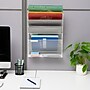 Mind Reader 5-Pocket Metal Mesh Mountable Wall File, Letter Size, White (MAGSTACK-WHT)~#|#~8E1ED3D7-0535-451C-A1E8725E460CDD5E_sc7