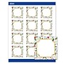 Avery Gold-Blue Border Berries Matte Blank Card, White, 120/Pack (S00-FEG)~#|#~8E2D6120-69D0-4FBE-893557496D4B7CAE_sc7