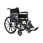 Medline Guardian K3 Manual Wheelchair, 18" Seat Width, Flipback Full Length Arms, Black (K3186N44E)~#|#~8E32A6C5-0CB6-4EEF-BAA142AE67BE5211_sc7