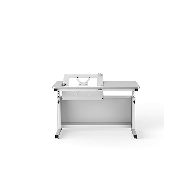 VersaDesk Revolution 48"W Manual Adjustable Standing Computer Table, White (RST4830-WW) image 1