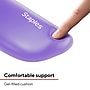 Staples TECH Gel Non-Skid Wrist Rest, Purple Crystal (79039)~#|#~8E33AB9E-96DB-4276-8F0A055145F5996C_sc7