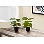 Monarch Specialties Inc. 13" Artificial Epipremnum in Pot, 2/Set (I 9583)~#|#~8E37B08C-1E0F-4984-A3FB8638470E8FA8_sc7