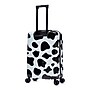 InUSA Prints 24" Hardside Suitcase, 4-Wheeled Spinner, TSA Checkpoint Friendly, Cow Animal Print (IUAPC00M-COW)~#|#~8E37F0C0-CACA-4B49-81CF6598818D7A50_sc7