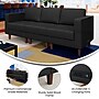 Flash Furniture Hercules Artemis LeatherSoft Reception Sofa, Black (ZB89213SBLK)~#|#~8E3EF759-7E95-4274-9BF3F95A1F5D01A8_sc7