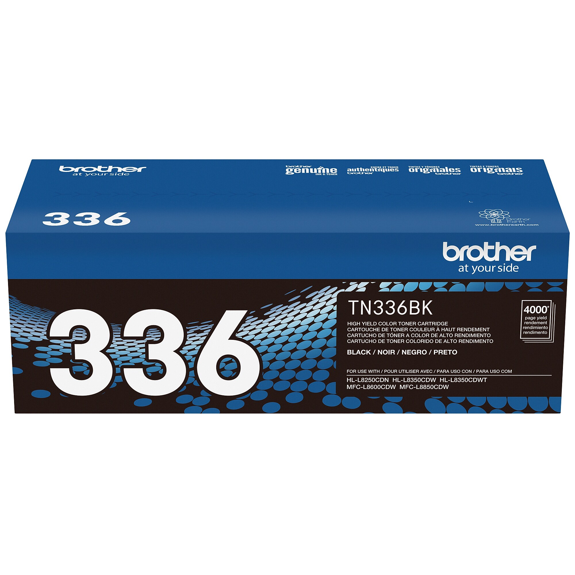 Brother TN-336 Black High Yield Toner Cartridge   (TN336BK) Sansujyuku sansujyuku.com