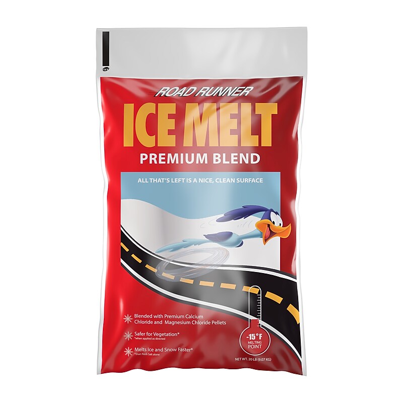 Scotwood Industries Road Runner Ice Melt Pellets, 20lbs. Bag (SWO20BRR) image 1