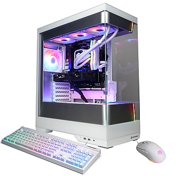 CyberPowerPC Gaming Desktop Computer, AMD Ryzen 7 9700X, Radeon RX