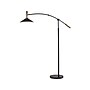 Adesso Bradley 81" Metal Black/Antique Brass Floor Lamp with Cone Shade (5185-01)~#|#~8E533854-5AFE-4DEE-8B37E66B87F5F79F_sc7