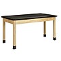Diversified Woodcrafts School Classroom Rectangular Science Lab Table, 60" x 30", Oak (P7142BK30N)~#|#~8E5695E6-DD22-4E8E-B95A2A646920FE61_sc7