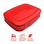 Bentgo Fresh Bento Box, 4-Compartment, Red, 39.2 oz. (BGOFR-2R)~#|#~8E58AC11-C2AA-4620-B57127C16590EA2E_sc7