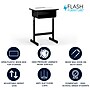 Flash Furniture Plastic Student Desk, Grey (YUYCY046)~#|#~8E5911BF-80FD-4467-9D2E84F0BAE2AA6F_sc7