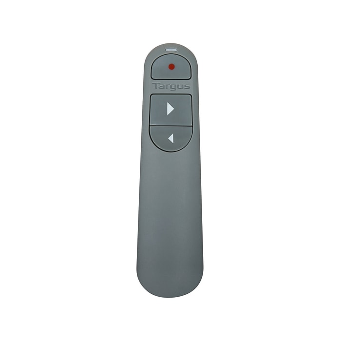 Targus Control Plus EcoSmart Presenter with Laser Pointer, Gray (AMP06704AMGL)