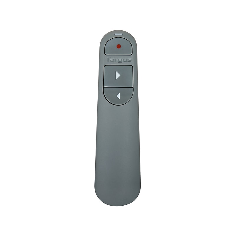Targus Control Plus EcoSmart Presenter with Laser Pointer, Gray (AMP06704AMGL) image 1