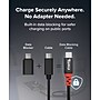 Plugable 3.3 ft. USB-C to USB-C Charging Cable, Male to Male, Black (USBC-CC1M)~#|#~8E5E9B82-DF27-44E2-B48F1299CD461F73_sc7