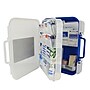 First Aid Only ReadyCare Plastic First Aid Kit with Medication, ANSI 2021 Class A, 50 People, 238 Pieces, Clear/Blue (90698)~#|#~8E6112CD-7559-47DC-A84A515E4149BC16_sc7