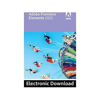 Adobe Premiere Elements 2023 for 1 User, Windows, Download (65326101)