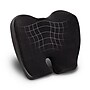 Mind Reader Memory Foam Office Chair Ergonomic Orthopedic Cushion, Black (ORTHOCUSH-BLK)~#|#~8E6BAFA4-C150-4BA6-9BA35737F9F2AEE2_sc7