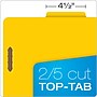 Pendaflex Pressboard Classification Folder, 1-Dividers, 1 3/4" Expansion, Letter Size, Yellow, 10/Box (23734)~#|#~8E702836-32B6-46DB-AECC07B5DD8EC07D_sc7