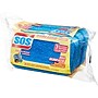 S.O.S All Surface Scrubber Sponge, 3 Sponges/Pack, 8 Packs/Case (91028)~#|#~8E7261E1-143D-40E2-B7F4F6D84473C339_sc7