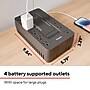 Staples TECH 650VA 8-Outlet Battery Back-Up & Surge Protector Standby UPS, Black (ST62784)~#|#~8E77530A-F777-45D1-A3348151B1A3453C_sc7